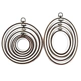 Aide au point de croix traditionnel : le cadre de point de croix maintient une tension uniforme sur votre tissu pendant les travaux d'aiguille détaillés