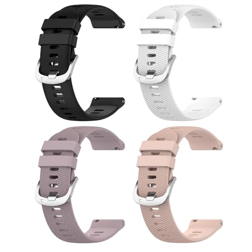 XIDESSEN 4�{�o���h Coros Pace 3/Apex2 Pro/Apex Pro/Apex 46mm�p �V���R�������p�o���h �j�����p, 22mm, �A�}�]�i�C�g