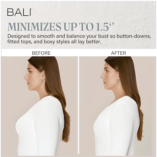 Image of Bali Women's Minimizer Bras for Women - Passion for Comfort Underwire Bras - Adjustable Support, Plus Size Women