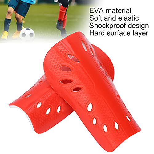 Caneleiras de futebol, mangas de caneleiras de futebol de 6,3 x 3,5 pol., almofadas de treinamento p