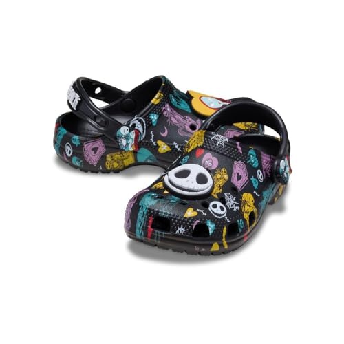 Crocs Toddlers Disney Tim Burtons The Nightmare Before Christmas Jack and Sally Classic Sabots Enfants - vue 5