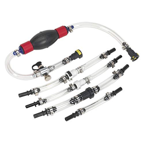 Kit d'amorçage diesel Sealey VS552 purgeur de gazole et pompe de transfert