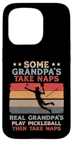 Real Grandpas Play Pickleball And Nap Funny �X�}�z�P�[�X iPhone 15 Pro �p