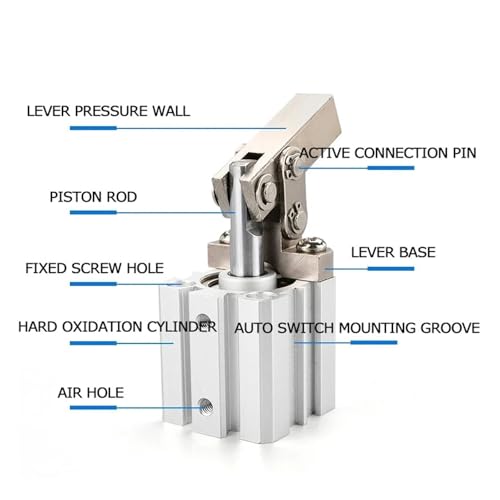 Culbuteur de compression JLC-32mm pour bloquer les pièces sans vibration - 4