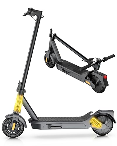 Electric Scooter for Adults 350W /600W, 20MPH, 15/19/22 Miles Adult Electric Scooters with Long Range, 8.5" Tire Motorized Scooters, Foldable E-Scooter Commuter with App, Dual Suspension