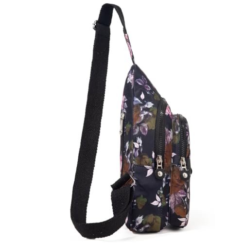 Image of Banelu Small Sling Backpack Crossbody Bags for Women Men, Sling Bag Cross Body Bag Fanny Packs Crossbody Purses
