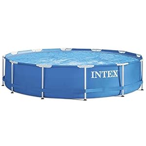 Intex Metal Frame Pool – Opzetzwembad – Ø 366 x 76 cm – met filterinstallatie