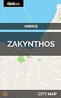 Zakynthos, Greece - City Map 1973187280 Book Cover