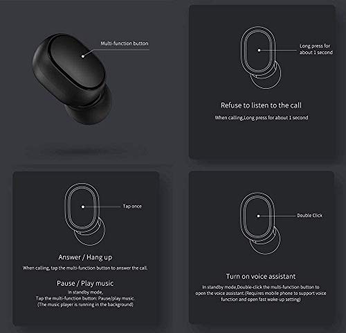 Pour-Xiaomi-Mi-True-Wireless-Earbuds-Basic-2-Redmi-Airdots-2-Version-Internationale-TWS-Ecouteur-Bluetooth-Ecouteur-sans-fil-Bluetooth-50-Oreillette-Xiaomi-avec-Microphone-Casque-Sport-AI-Controle