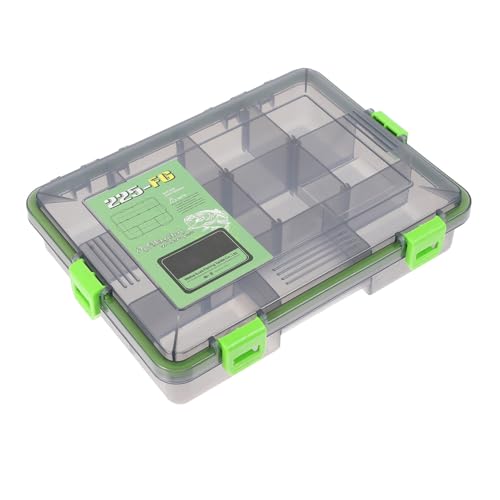 POPETPOP 1Pc Portable Fishing Box Multi Fishing Accessories Storage Container for Tackle and Tools Durable Lightweight for Fishing Enthusiasts
