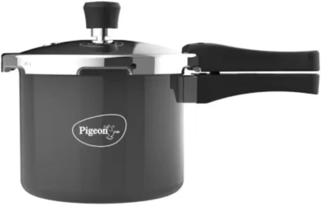 Pigeon Hard Anodised Pressure Cooker Outer Lid with Induction Base 2.5 Litre