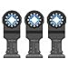 Bosch Starlock Carbide Plunge Cut Oscillating Multi-Tool Blade Set, 1-1/4“ OSL114C-3, P