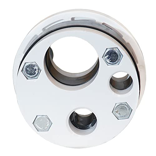 Merrill MFG 6" Well Seal Cap with Single Top Plate – Single Drop 1-1/4" Drop Pipe, Heavy-Duty Well Seal for 6 Inch Well Casing and Submersible or Jet Pump Installations by Merrill - Image 3