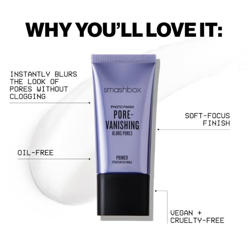 Image of Smashbox Photo Finish Primers | Face Primers for Makeup, Smooths Skin & Extends Makeup Wear | Hydrating, Pore-Minimizing & Mattifying Formulas