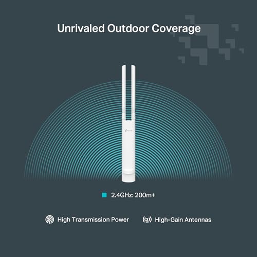 TP-Link Festa F52-Outdoor AC1200 Dual Band Wireless Outdoor Access Point | Free Cloud | IP65, 6kV Surge Protection | PoE Powered | Self-Organizing Network | Mesh, Seamless Roaming | Not Work w/Omada by TP-Link - Image 5
