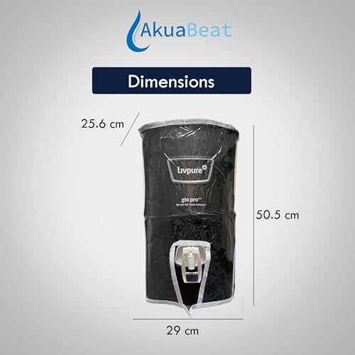 Image of Body Protective Cover for Livpure GLO PRO ++ RO+ UV+ UF+ Taste Enahncer Water Purifier Model., Blue