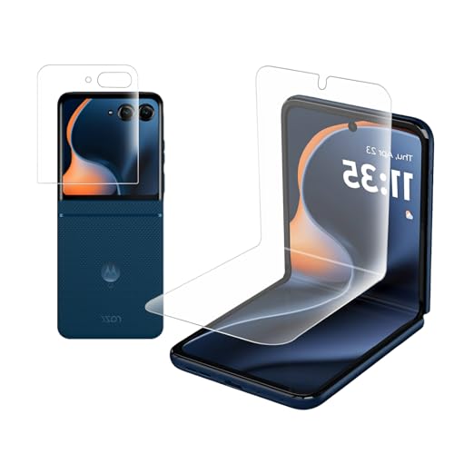 �y�A���`�O���A�zFOR motorola razr 50 / 60 / 50s / 60s / 50d M-51E / 60d M-51F �t�B���� �_�TPU�� �t���ی�t�B���� �K�C�h�g�t�� ���g���[�� razr 50s/50d/50/60/60s/