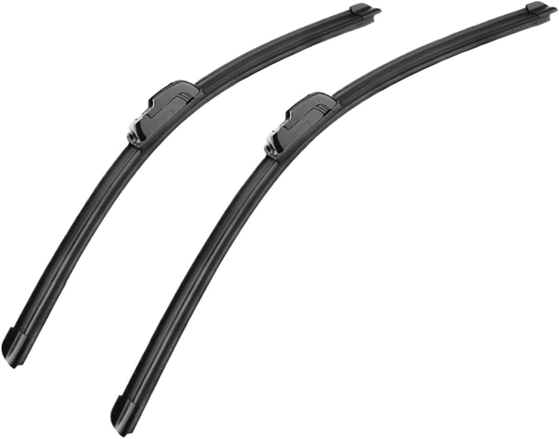 RESKIU Car Front Windshield Wiper Blade Set Replacement for Transit Connect 2002-2013, All Season Windscreen Wipers Quiet Easy Installation