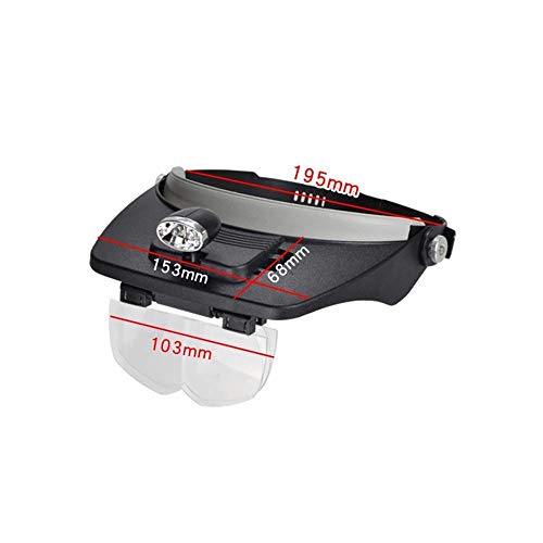 Loupe grossissante de type ajustable avec lentille en verre haute définition - 2