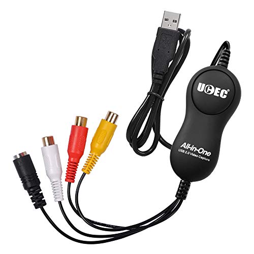 UCEC Video Grabber USB 2.0, Video Capture USB Videorecorder für Digital DVD für Mac OS X PC Windows 7 8 10, QuickTime… – Bild 8