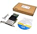 10Gb PCI-e 3.0 X8 NIC Network Card,Quad- SFP+ Port, with Broadcom BCM57840 Controller, PCI Express Ethernet LAN Adapter Support Windows Server/Linux/VMware