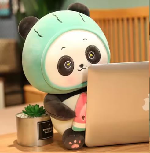 Image of Panda Plush Animal, Stuffed Toy Pillow for Kids Girls Boys Girlfriend Huggable Comfort, and Vibrant Colors for Kids, Collectors, and Gifting