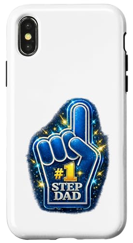 1 Step Dad �t�H�[���t�B���K�[�f�U�C���X�e�[�g�����g �X�}�z�P�[�X iPhone X/XS �p