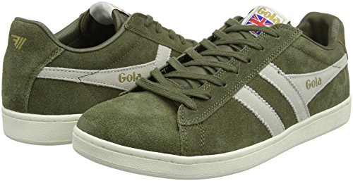 Image of Gola Equipe Suede - Sneakers for Men - Contrasting Wingflash - Heel Return - Durable Cupsole - Low Silhouette