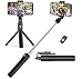 Selfie Stick Tripod with Bluetooth Wireless Remote, 3 in 1 Extendable Selfie Stick with Tripod Stand for iPhone X XR XS MAX 7 8 Plus,Galaxy S9 Plus S8 Plus Note8