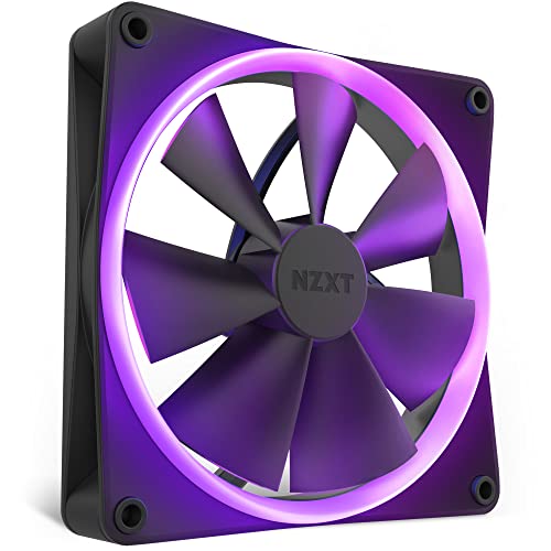 Image of NZXT AER F140 RGB Black - High Performance Airflow Fans - Single