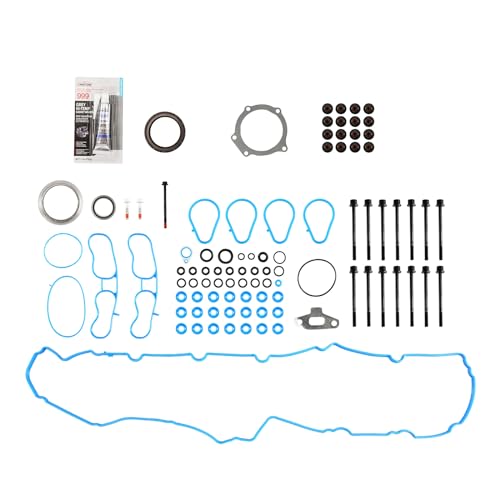 Image of KAX Engine Cylinder Head Gasket Set Compatible with Chevy Colorado 2009 2012 2.9L, GMC Canyon 2009 2.9L, Isuzu i-290 2008, Head Gasket Kit, OE# ES71334, GS33416, HS26389PT, HS54981, CS26335