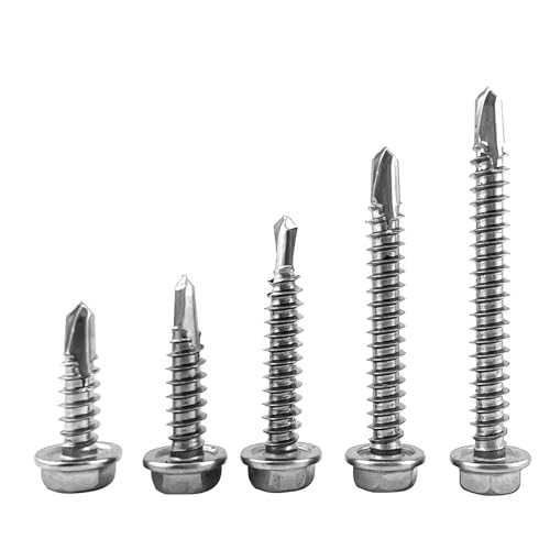Tornillos Autoperforantes Acero Inoxidable 225pcs #8x3/4 miniatura 2
