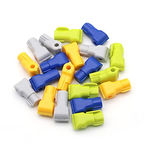 Cedmon 100Pcs Anti Sweep Theft Stop Locks 6mm Red Retail Shop Security Display Hook Locks