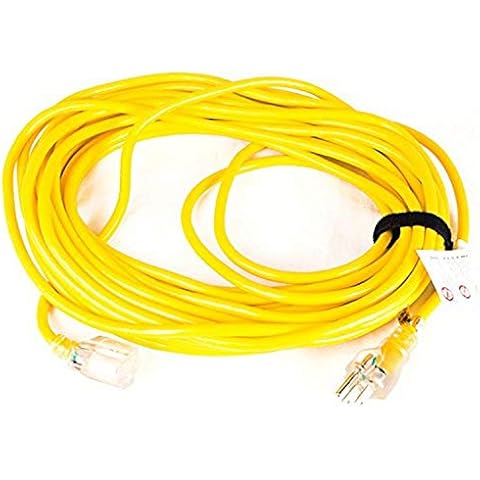 ProTeam 101678 50' 16 Gauge Extension Cord (Yellow) Gauge Extension Cord Cover