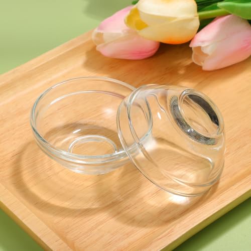 Set de 10 Tazones de Vidrio Transparentes para Mascarilla Facial miniatura 7