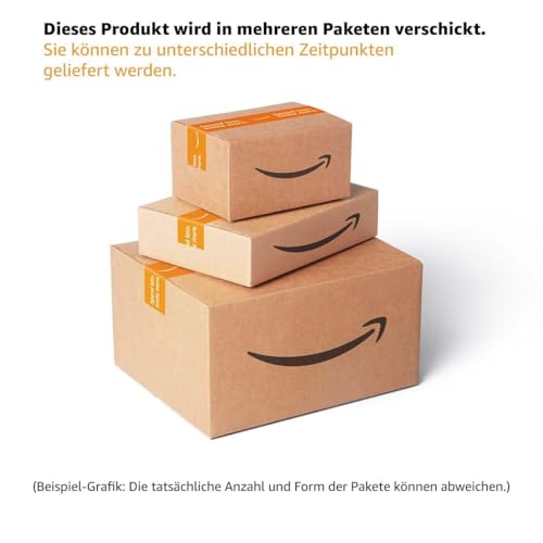 IVAR Kleiderschrank mit Spiegeln und Schubladen - Vielseitiger Drehtürenschrank 4-türig in Weiß, Eiche Sonoma Optik - 180 x 190 x 51 cm (B/H/T)