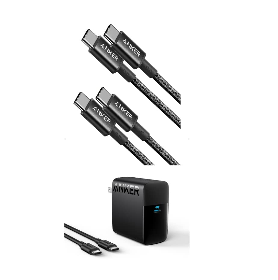 Amazon.com: Anker 313 USB-C to USB-C Cable Two Pack (3ft Nylon