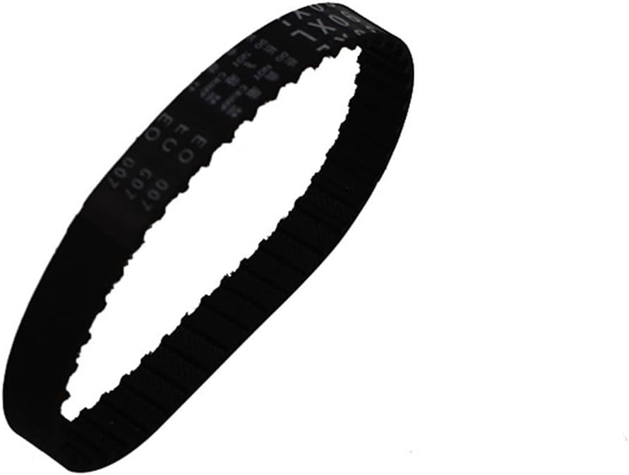 4pcs Black Rubber XL Type Closed Loop Pulley Belts 5.08mm Pitch 60-84mm Length 10mm Width XL Belt