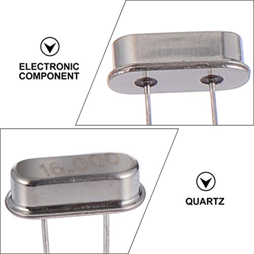 Scicalife 100Pcs Cristallo di Quarzo Oscillatori