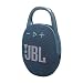 JBL Clip 5 Ultra-Portable Bluetooth Speaker with Integrated Carabiner, Big JBL Pro Sound, PlaytimeBoost, Waterproof Design and 12-Hour Playtime, Blue
