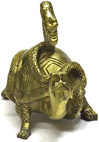 Amazon 玄武 置物 銅製 四神獣 亀 蛇 四神相応 青龍 朱雀 白虎 霊獣 風水 開運 グッズ アイテム インテリア 置物 オブジェ オンライン通販