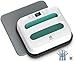 EASYCOUNT E Heat Press Machine 12" x 10" Portable & Easy Heat Press for T-Shirts, Pillows, Tote Bags & More (White-Green+Mat)