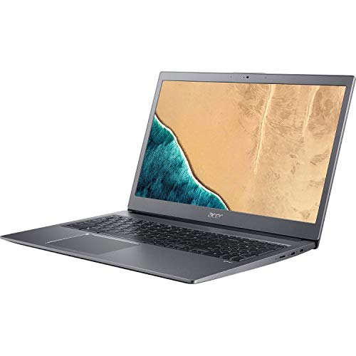 Image of acer Chromebook 715 CB715-1WT CB715-1WT-32JS 15.6 inch Yes Chromebook - Full HD - 1920 x 1080 - Intel Core i3 (8th Gen) i3-8130U Dual-core (2 Core) 2.2GHz - 8GB RAM - 128GB Flash Memory - Steel Gray