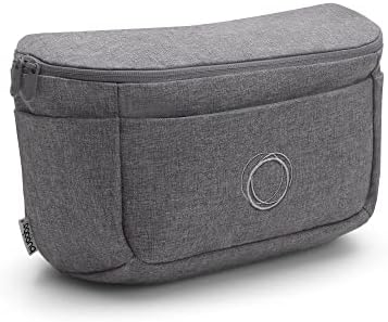 Bugaboo Multi-pocket Compact Pushchair Organiser with Easy Access Pockets, Must-have Accessory for All Baby Essentials in Grey Mélange