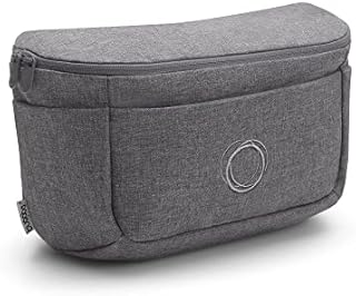 Bugaboo Multi-pocket Compact Pushchair Organiser with Easy Access Pockets, Must-have Accessory for All Baby Essentials in Grey Mélange