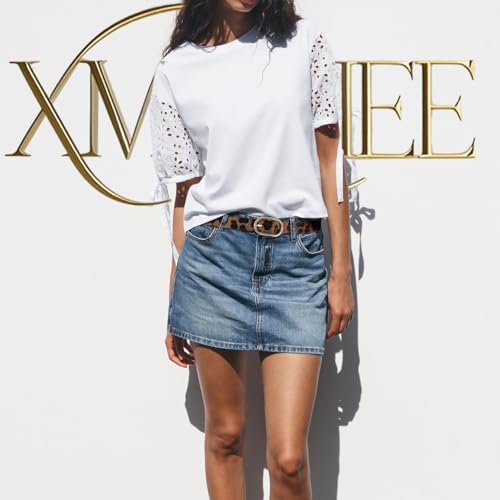 Women's Suede Belt with Gold Buckle For Jeans Pants Dresses, gold buckle4