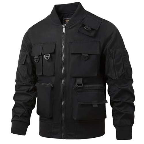 Chaqueta Hombre Entretiempo Casual Cazadora Bomber Hombre Jacket Frio Primavera Y Verano Chaquetas Chaqueta Cortavientos Hombre Con Cremallera Deportiva Chaqueta Hombre Deporte Abrigo Ligera Informal
