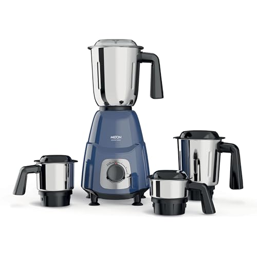 Milton Ascent Mixer Grinder, ISI Certified, Grindstone Blade...
