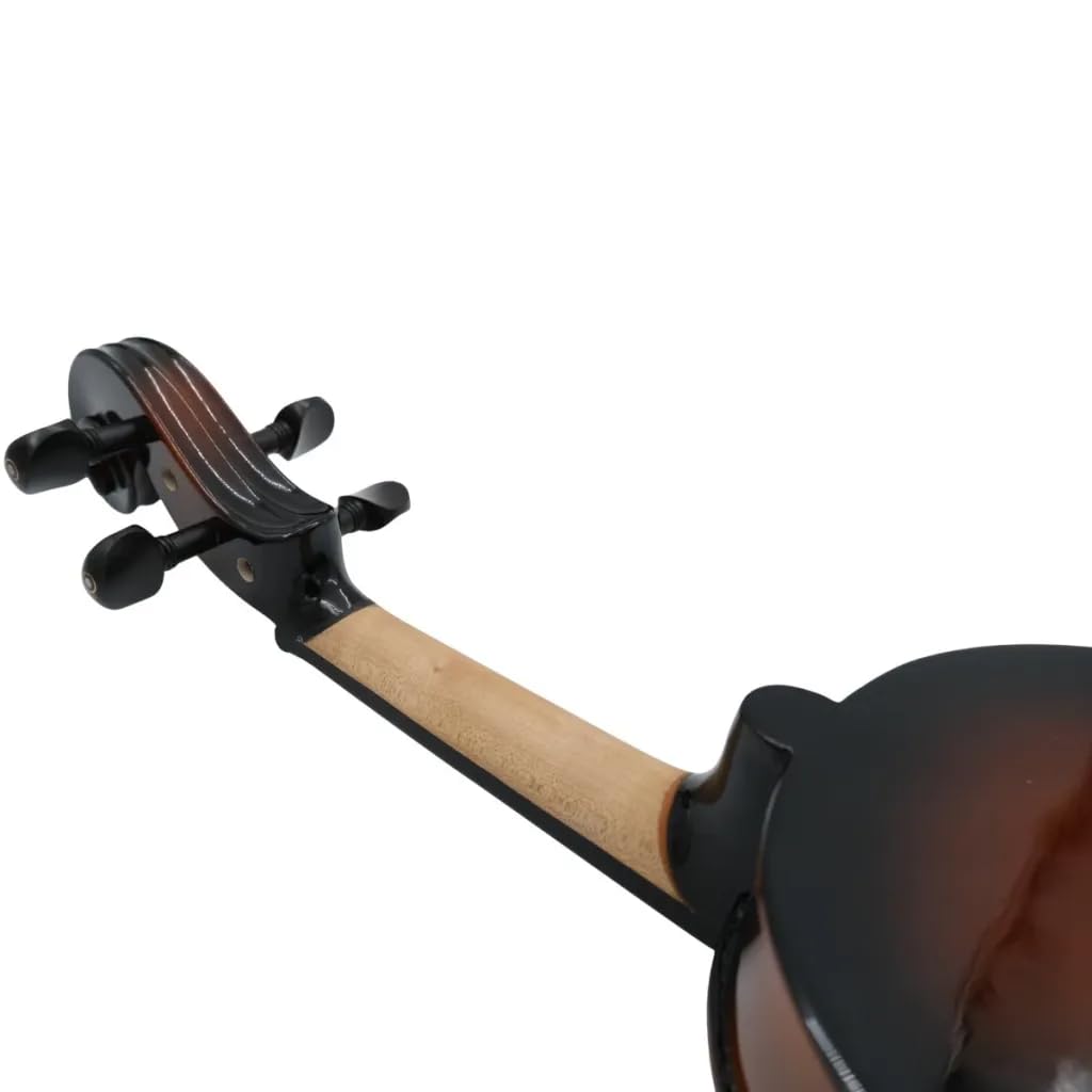 Arvada WN009 - Violino elettrico 4/4, Pickup attivo incorporato, Include custodia, archetto, cavo, cuffie, resina e batteria