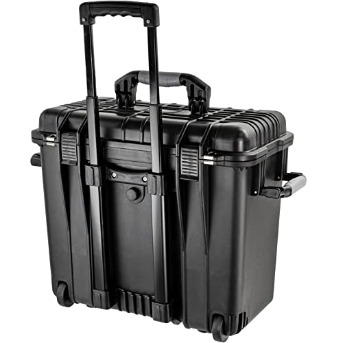 Eylar 19.7 inch Tall Protective Roller Gear Case, Water & Shock Resistant with Foam - Thumbnail 4
